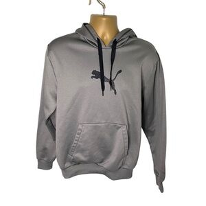Puma Pullover Hoodie Gray M